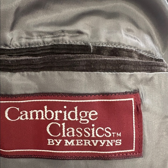 Cambridge Classics Mervyn's Corduroy charcoal gray Jacket L-44 Made in Japan - Picture 10 of 11